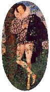 Nicholas Hilliard Young Man Leaning Against a Tree Spain oil painting reproduction